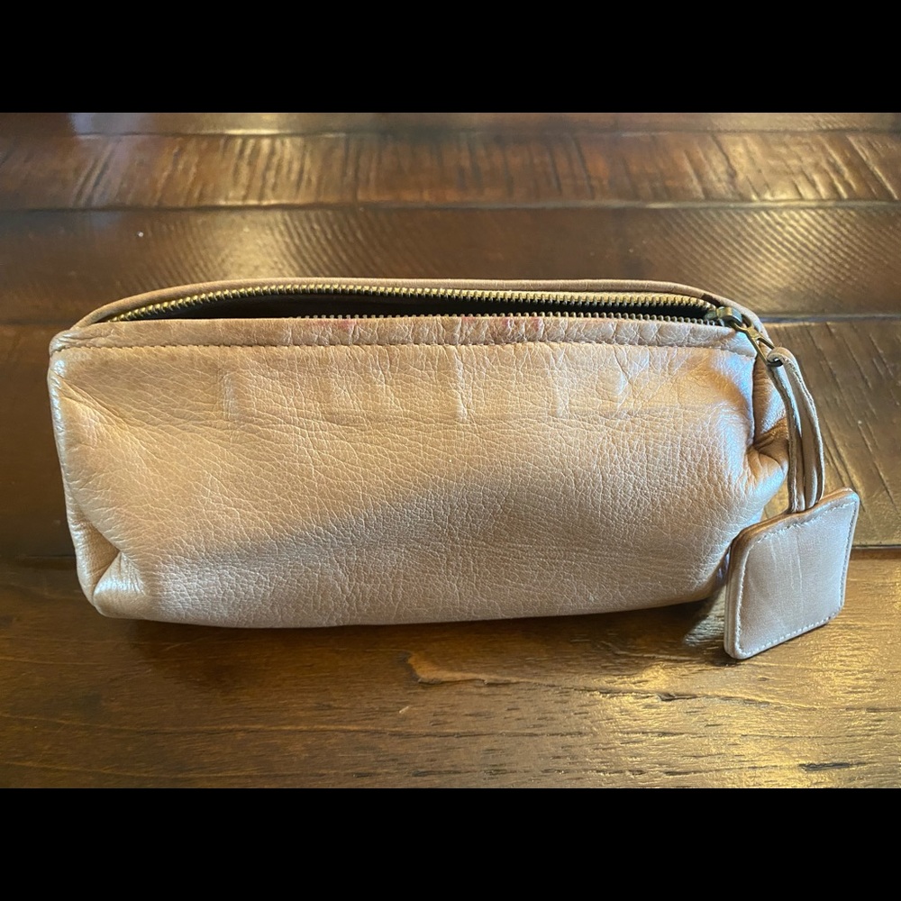 Vintage Bottega Venetta ziptop cosmetic bag